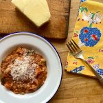 Roasted Cherry Tomato and White Bean Stew