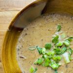Japanese Inspired Cream of Mushroom Soup